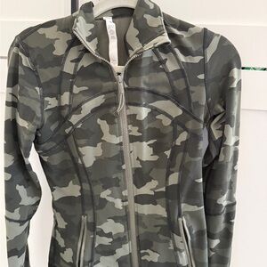 lululemon athletica Green Camouflage Utility Jacket
